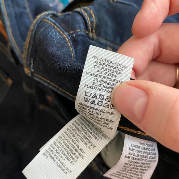 Lucky Brand • Dark Wash Lolita Skinny Jeans • 4/27 - Picture 11 of 12